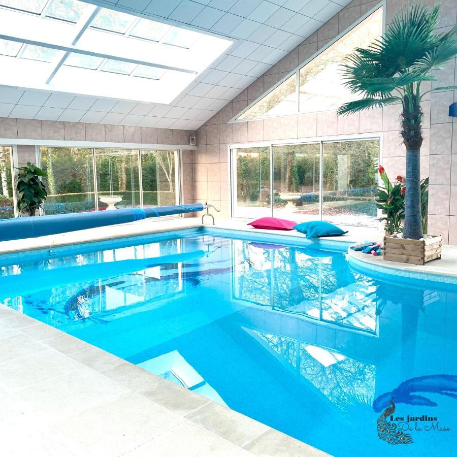 Les Jardins De La Muse, Piscine Couverte, Spa Et Fitness Basse-Goulaine Eksteriør bilde