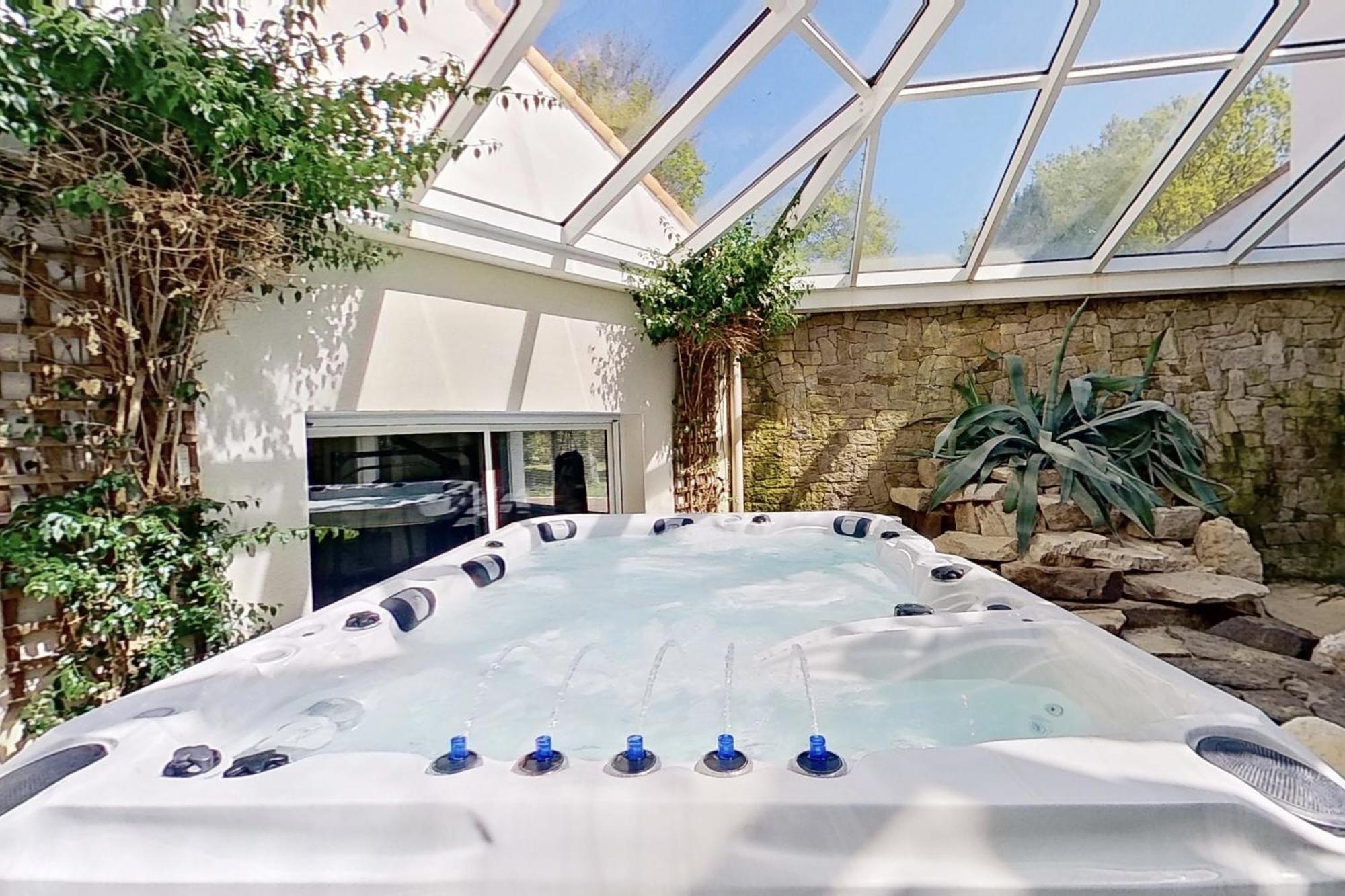 Les Jardins De La Muse, Piscine Couverte, Spa Et Fitness Basse-Goulaine Eksteriør bilde